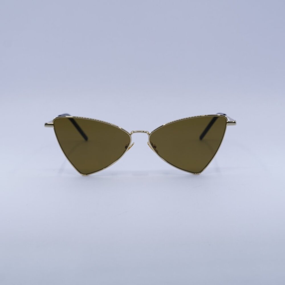 🕶️ New Saint Laurent SL303 JERRY 011 Sunglasses - Gold Frame, Brown Lenses - Picture 3 of 9